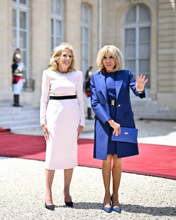 Brigitte Macron i Jill Biden