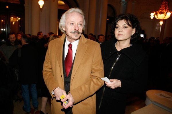 Duško Valentić sa bivšom suprugom Brankom 