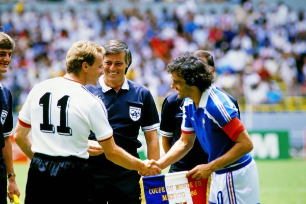 Karl Heinz Rummenigge i Michel Platini