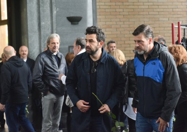 Janko Popović Volarić danas je viđen na posljednjem isprpraćaju svog glumačkog kolege Duška Valentića