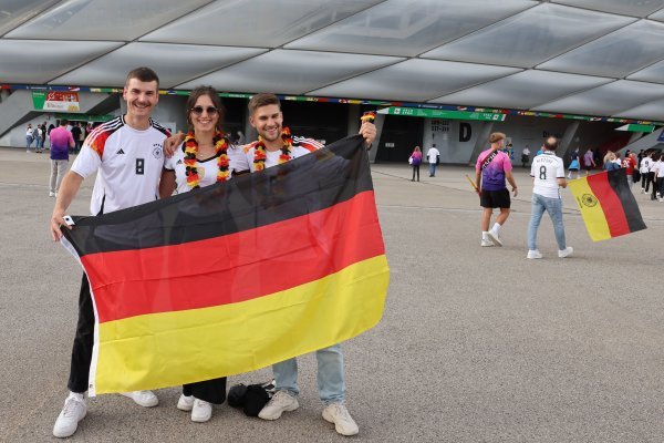 Njemačka - Škotska, navijači u Munchenu (14.6.2024.)