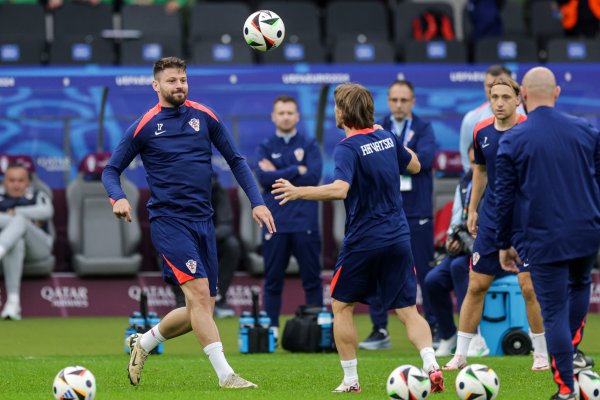 Hrvatska nogometna reprezentacija, trening, Berlin, 14.6.2024.