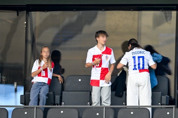 Obitelj Luke Modrića na stadionu u Berlinu
