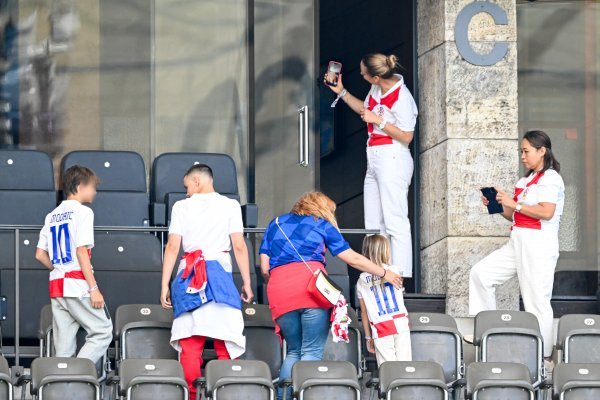 Obitelj Luke Modrića na stadionu u Berlinu