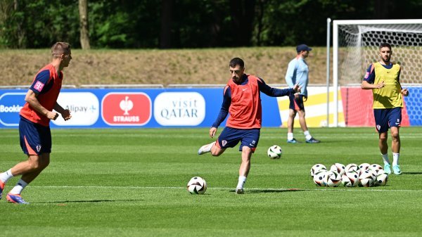 Trening hrvatske nogometne reprezentacije, 16.6.2024.