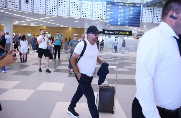 Gennaro Gattuso sletio u Split, 17.6.2024.