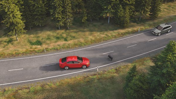 Automobili Škoda mogu biti opremljeni nizom sustava pomoći koji upozoravaju na nadolazeće sudare, ali nikada se ne može predvidjeti nepredvidivo