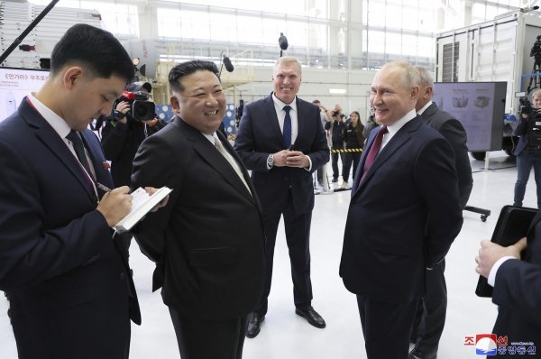 Kim Jong Un i Vladimir Putin