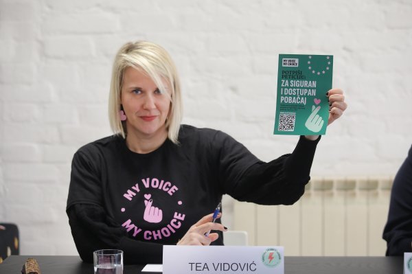 Konferencija za medije inicijative 'My voice, my choice' za siguran i dostupan pobačaj u EU