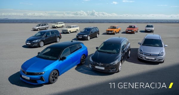 11 generacija Opel karavana