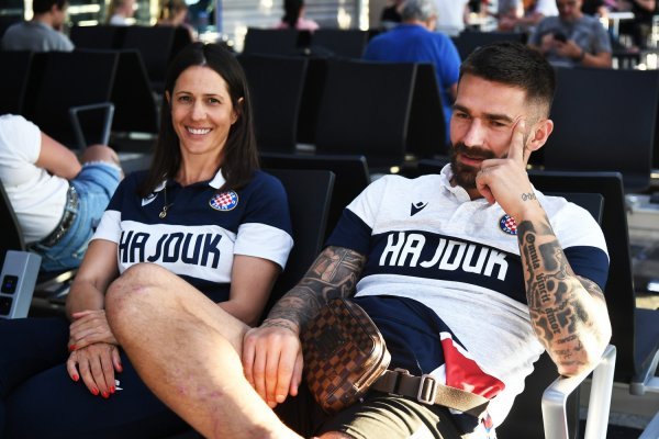 Dragana Sekulić Olujić i Marko Livaja NK Hajduk