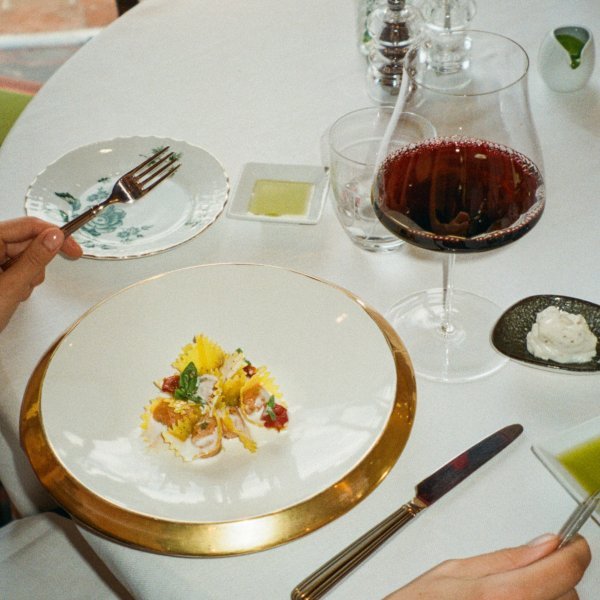 CAPPELLACCI PASTA FILLED WITH ''PAPPA AL POMODORO'' MOZZARELLA AND BASIL - 1