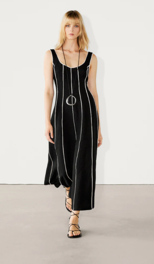 Haljina s prugicama - Massimo Dutti