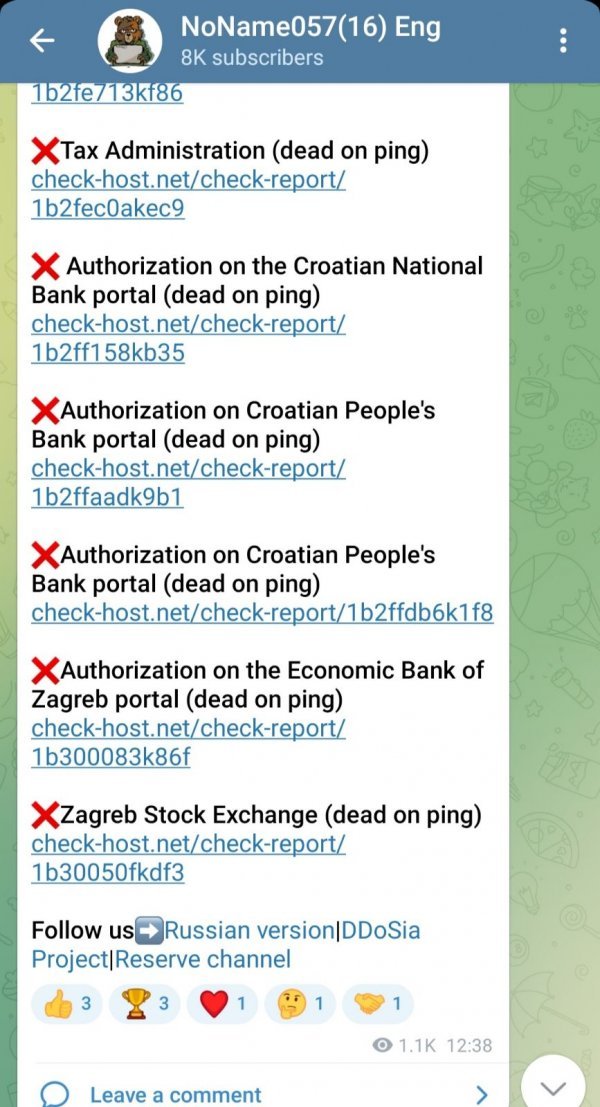 Ruska hakerska skupina - Telegram