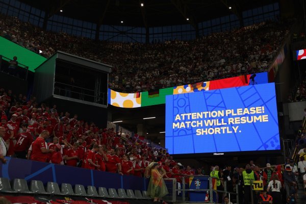 Njemačka - Danska, nevrijeme (29.6.2024.)