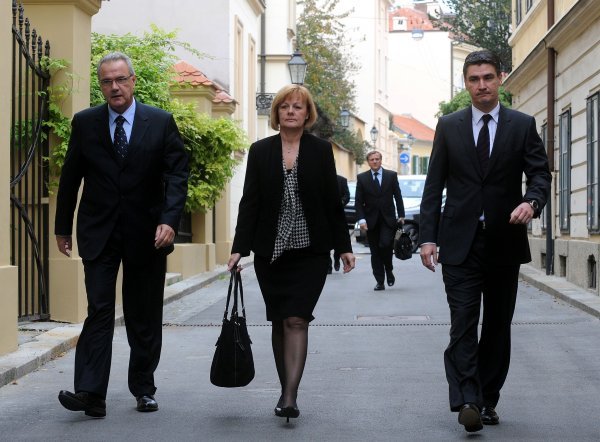 Neven Mimica, Željka Antunović i Zoran Milanović