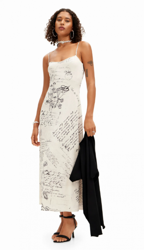 Desigual 'newspaper' haljina