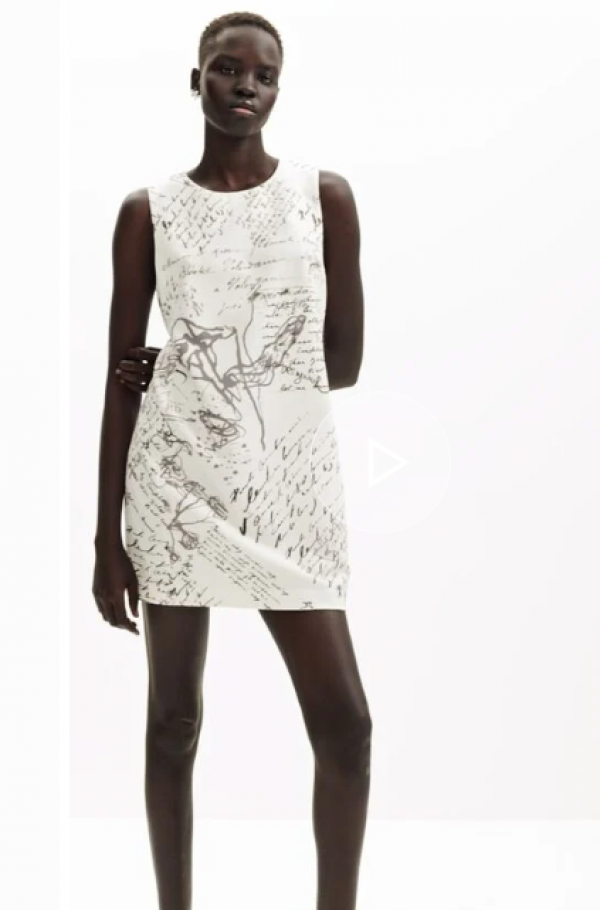 Desigual 'newspaper' haljina