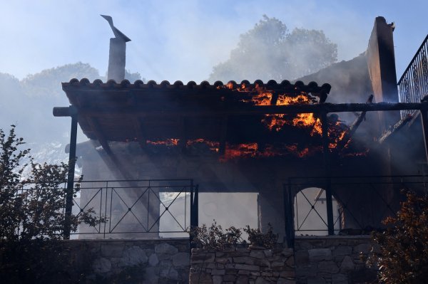 Požar u Grčkoj