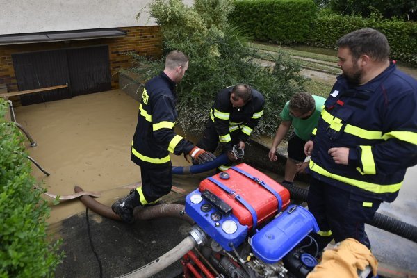 Zlin - Poplava u Češkoj