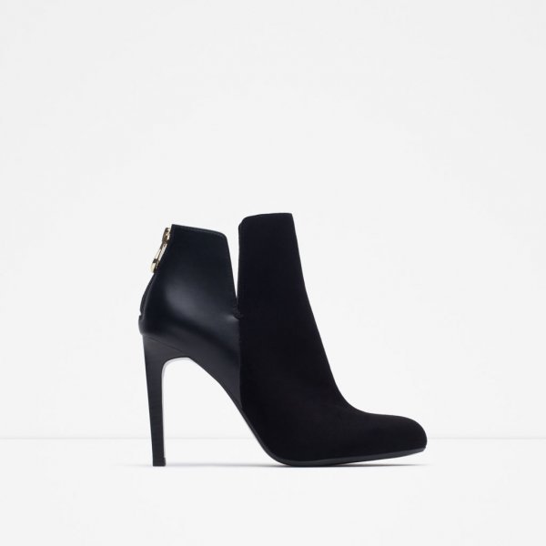 3. Combined High Heel Bootie - 329,90 kuna ZARA