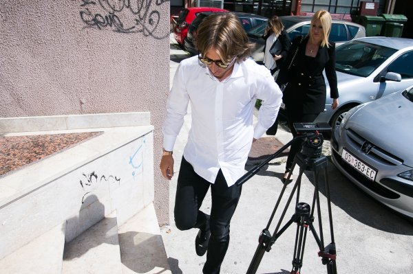 Ispitivanje Luke Modrića u Osijeku