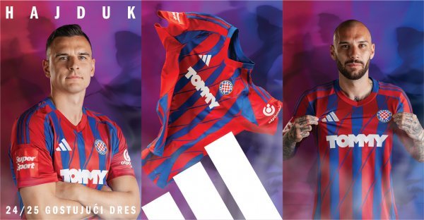 Hajduk novi dres