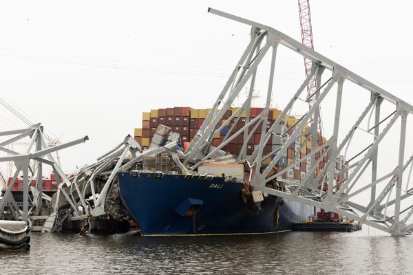 Srušeni most 'Francis Scott Key Bridge' u Baltimoreu