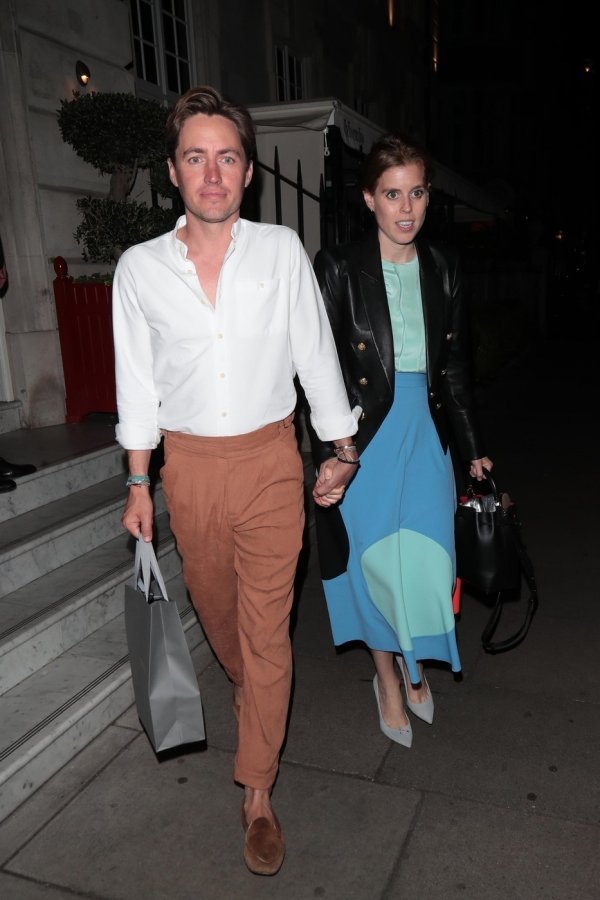 Princeza Beatrice i Edoardo Mapelli Mozzi
