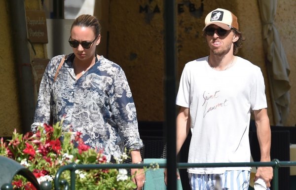 Luka Modrić sa suprugom Vanjom 2022. snimljen je u talijanskom Portofinu