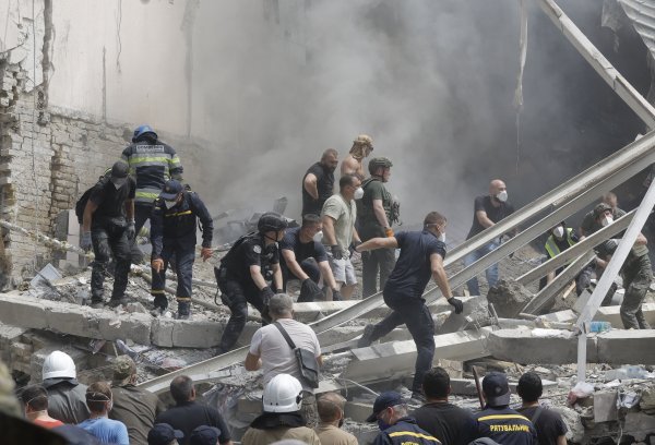 Raketni napad na Ukrajinu 7.7.2024.