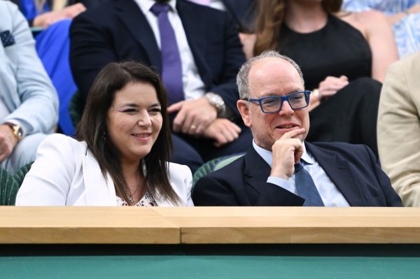 Princ Albert i Melanie-Antoinette Costello de Massy