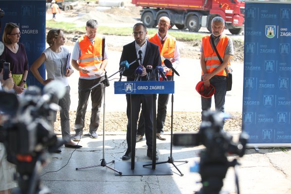 Obilazak gradilišta na okretištu Mihaljevac