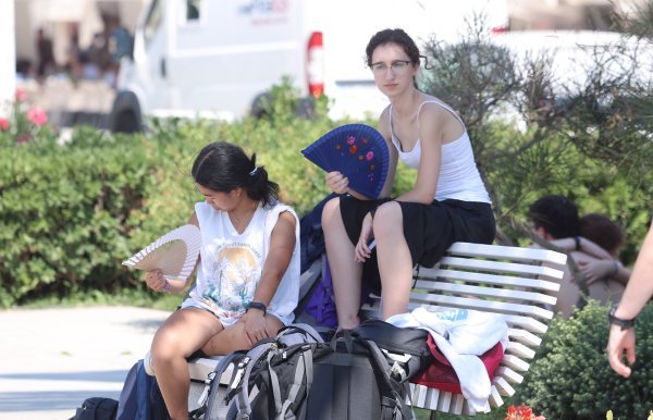 Toplinski val u Splitu