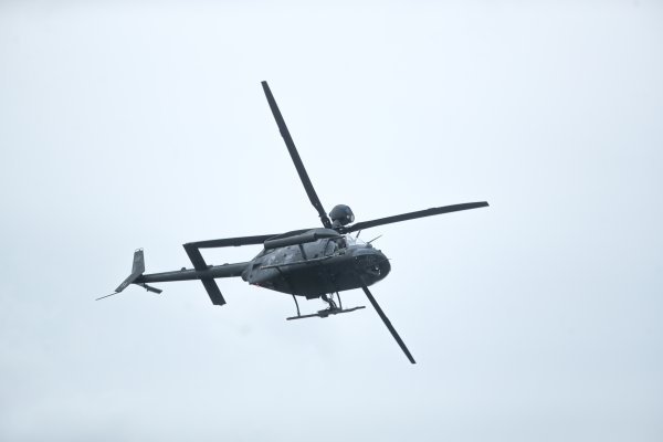 Pokazne vježbe Hrvatske vojske i policije, vojni helikopter Black Hawk
