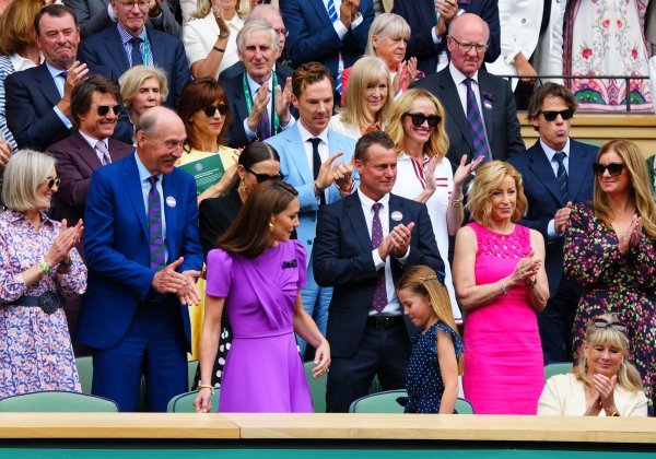 Kate Middleton, Benedict Cumberbatch i Sophie Hunter, Julia Roberts i Daniel Moder