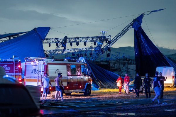 Nevrijeme na Pohoda festivalu u Slovačkoj