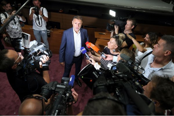 Jandroković u obilasku novog Sabora