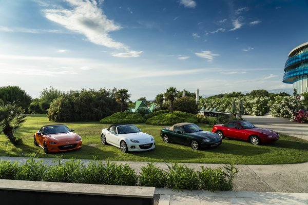 Mazda MX-5 - četiri generacije