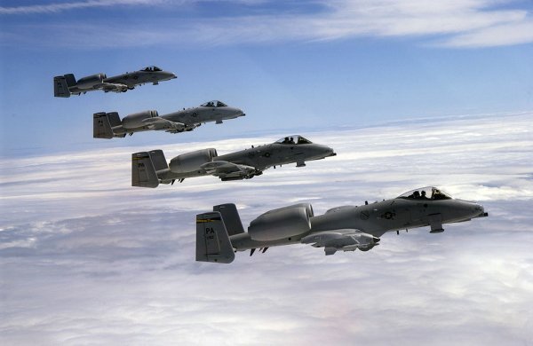 A-10 je koristila i Nacionalna garda Pennsylvanije