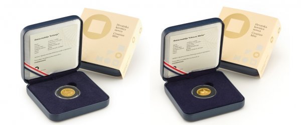 Zlatna medalja 'Krštenje' i zlatna medalja 'Crkva sv. Marka'