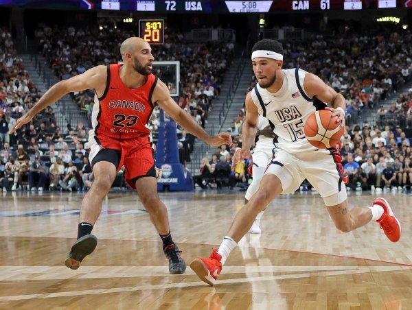 SAD - Kanada, košarka, pripreme za Olimpijske igre