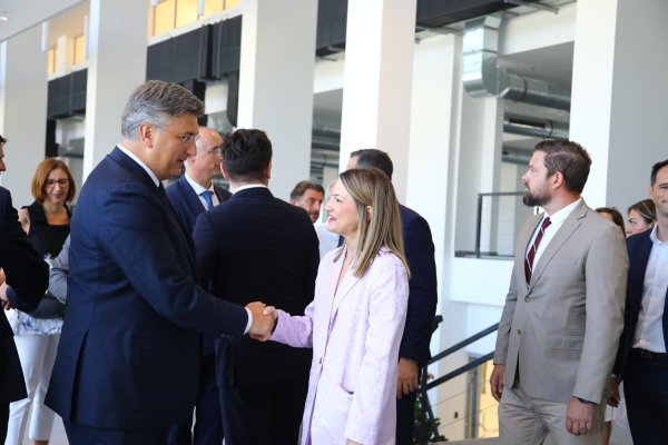 Andrej Plenković u Tehnološkom parku Dračevac, Split