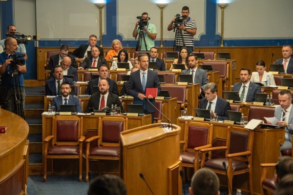 Rasprava o rekonstrukciji vlade Crne Gore