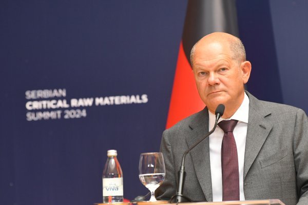 Aleksandar Vučić i Olaf Scholz