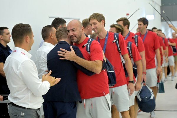 Doček hrvatskim olimpijcima po povratku sa OI u Parizu