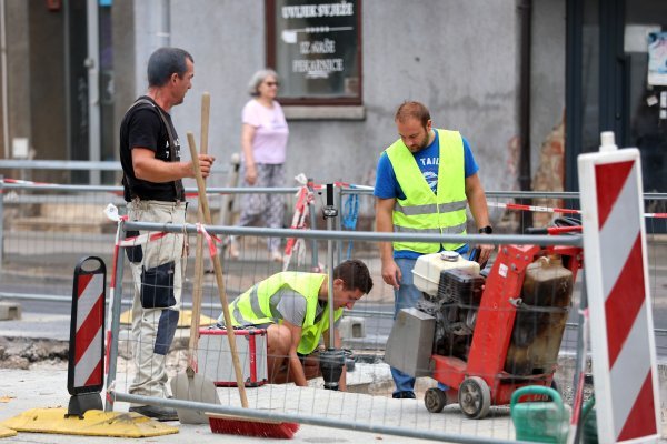 Obnova cjevovoda na raskršću Ilica-Selska