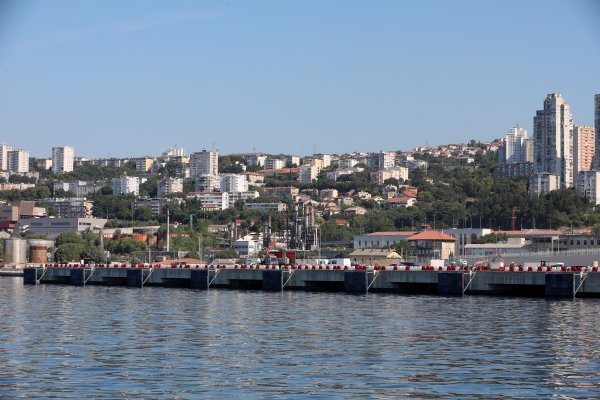 Rijeka: Gradilište kontejnerskog terminala na Zagrebačkoj obali