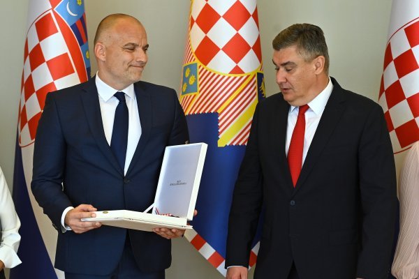 Zoran Milanović odlikovao Danijela Markića