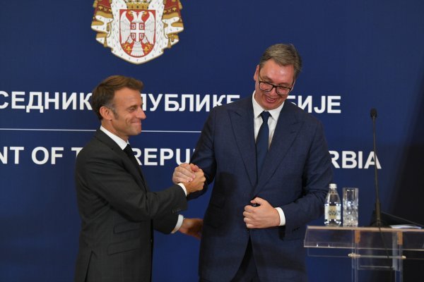 Francuski predsjednik Macron stigao u dvodnevni posjet Srbiji